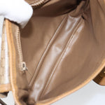 Celine Vintage Macadam Shoulder Bag Canvas and Leather - image 5