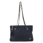Bally Vintage Chain Shoulder Bag Quilted Leather - image 18