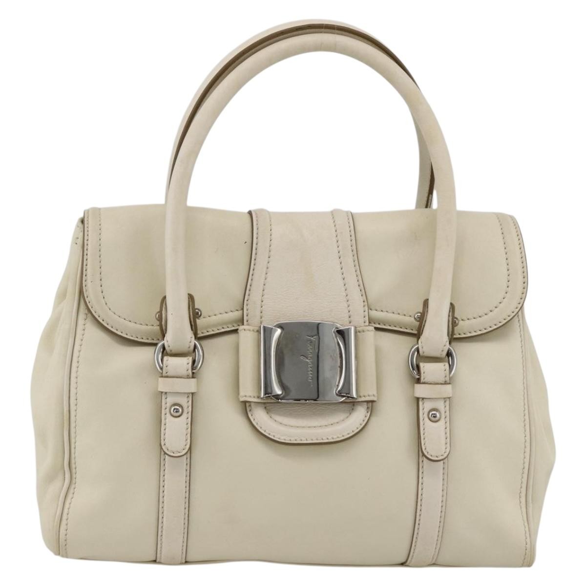 Salvatore Ferragamo Vintage Handbag Leather - image 1