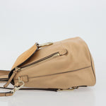 Chloe Faye Backpack Suede with Applique Mini - image 5