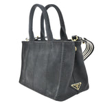 Prada Canapa Convertible Tote Canvas Medium - image 4