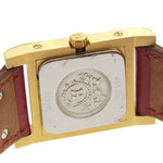 Hermes Medor Quartz Watch Plated Metal and Leather 23 - image 4