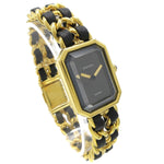 Chanel Premiere Rock Quartz Watch Plated Metal and Leather 20 - image 1