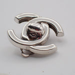 Chanel CC Turnlock Clip-On Earrings Metal - image 6