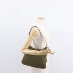 Salvatore Ferragamo Gancini Shoulder Bag Canvas - image 13