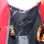 Salvatore Ferragamo Vintage Gancini Chain Shoulder Bag Leather Small - image 19