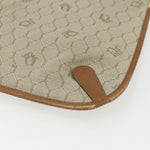 Christian Dior Vintage Honeycomb Shoulder Bag Canvas and Leather - image 10
