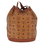 MCM Visetos Shoulder bag Canvas and Leather - image 2
