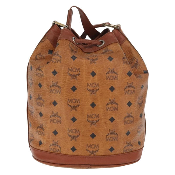 MCM Visetos Shoulder bag Canvas and Leather