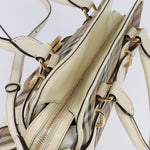 Burberry Minford Satchel Haymarket Coated Canvas Medium - image 13