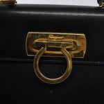 Salvatore Ferragamo Convertible Top Handle Bag Leather - image 12