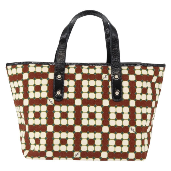 Bally Vintage Handbag Canvas - image 1