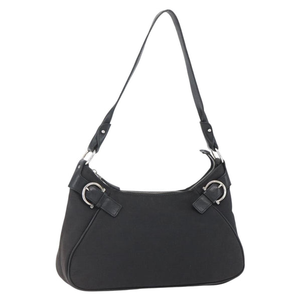Salvatore Ferragamo Gancini Shoulder Bag Canvas - image 1