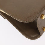 Salvatore Ferragamo Gancini handbag Leather - image 10