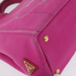 Prada Canapa Tote Canvas Mini - image 11