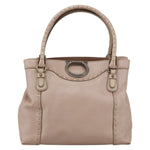 Salvatore Ferragamo Gancini handbag Leather - image 1