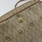 Christian Dior Vintage Honeycomb Shoulder Bag Canvas - image 19