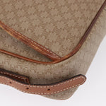 Celine Vintage Macadam Shoulder Bag Canvas and Leather - image 9