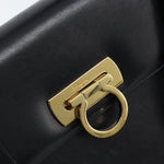 Salvatore Ferragamo Gancini Convertible Top Handle Bag Leather Medium - image 12