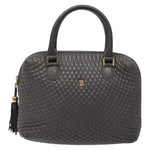 Bally Vintage Handbag Quilted Leather - image 20