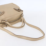 Salvatore Ferragamo Gancini handbag Leather - image 17
