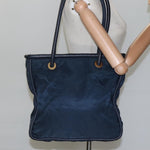Celine Circle Logo Handbag Nylon - image 13
