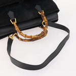 Gucci Bamboo tote bag Suede - image 17