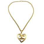 Chanel CC Heart Pendant Metal - image 1