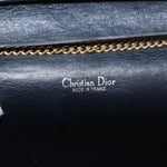 Christian Dior Vintage CD Chain Flap Shoulder Bag Diorissimo Canvas Small - image 6