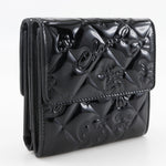Chanel Bi-Fold Wallet Quilted Patent - image 2
