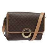 Celine Circle Logo Shoulder Bag Canvas - image 15