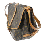 Louis Vuitton Saumur Handbag Monogram Canvas 35 - image 3
