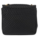 Bally Vintage Chain Shoulder Bag Quilted Leather - image 2
