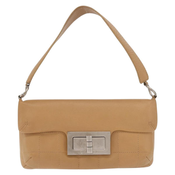 Chanel Giant Mademoiselle Lock Shoulder Bag Quilted Leather Medium - image 1
