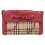 Burberry Nova check Shoulder bag Canvas and Leather - image 1