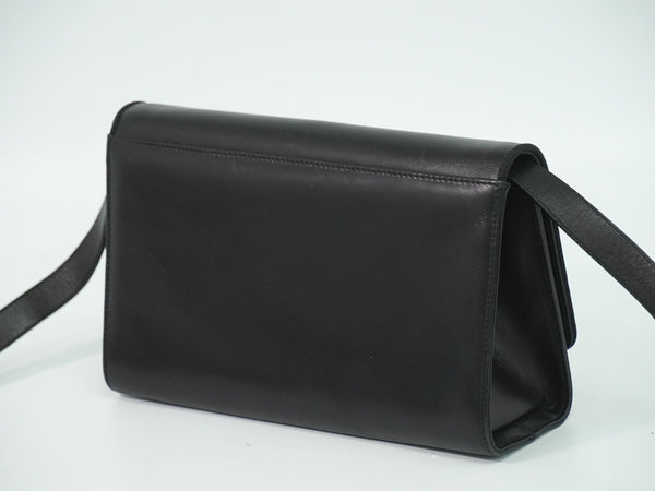 Salvatore Ferragamo Gancini Shoulder Bag Leather