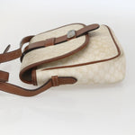 Celine Vintage Macadam Shoulder Bag Canvas and Leather - image 3