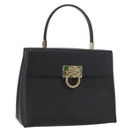 Salvatore Ferragamo Gancini handbag Leather - image 14