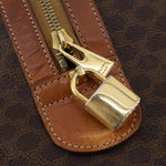 Celine Vintage Macadam Boston bag Canvas and Leather - image 12