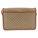 Celine Vintage Macadam Circle Logo Shoulder Bag Canvas and Leather - image 2