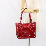 Salvatore Ferragamo Vintage Tote bag Patent Leather - image 13