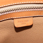 Celine Vintage Macadam Shoulder Bag Canvas and Leather - image 6