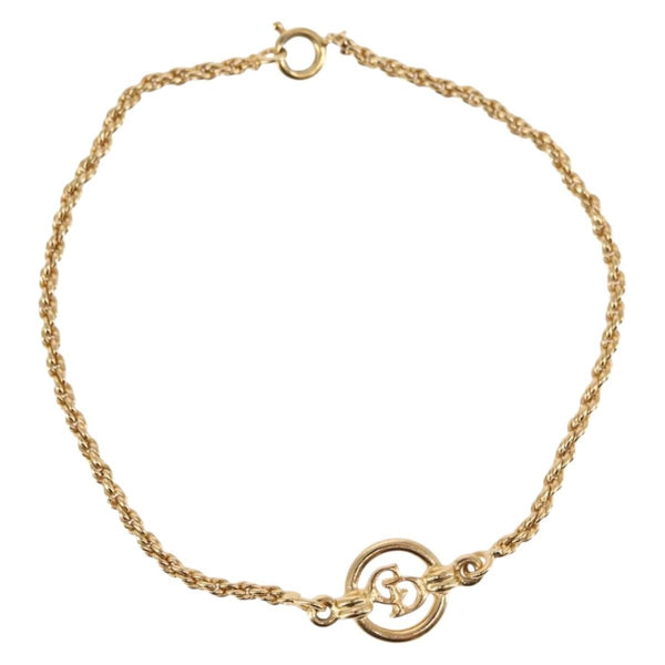 Christian Dior Vintage Logo Bracelet Metal - image 1