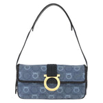 Salvatore Ferragamo Gancini Shoulder Bag Canvas - image 1