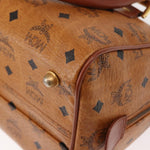 MCM Visetos logogramme Handbag Canvas and Leather - image 12