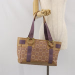 Salvatore Ferragamo Gancini Tote Canvas - image 13