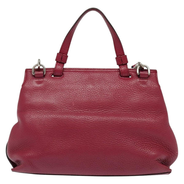 Gucci Bamboo Daily Top Handle Bag Leather Medium