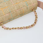 Chanel Chocolate Bar 2.55 Shoulder bag Tweed - image 14