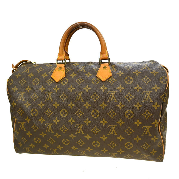 Louis Vuitton Speedy Handbag Monogram Canvas 40