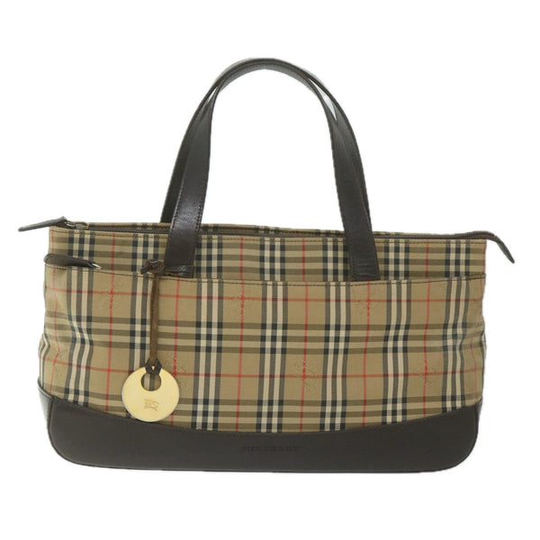 Burberry Nova Check Handbag Nova Check Canvas and leather - image 1